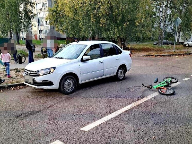 В Твери сбили мальчика на велосипеде