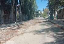 В Амвросиевке не прекращаются мероприятия по восстановлению дорожной сети