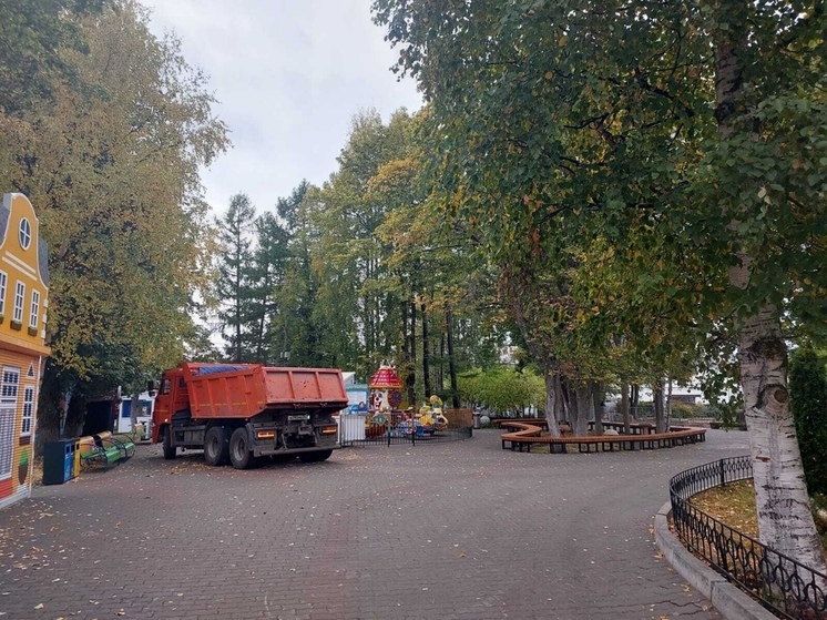 В парке аттракционов «Потешный двор» появится новая благоустроенная зона