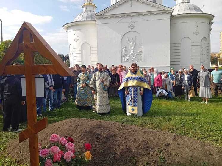 Состоялась заупокойная служба по первым орловским защитникам