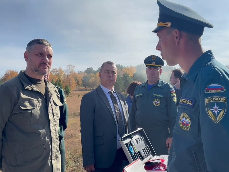 Осипов проверит подготовку к пожароопасному сезону в Акшинском округе