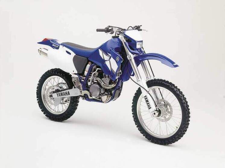 Легендарный мотоцикл Yamaha WR250F 2005 года прошел доработку и вызвал ажиотаж