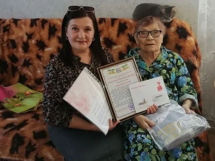 Ветеран из Бурятии, которая в годы войны доставляла снаряды, отметила 100-летний юбилей
