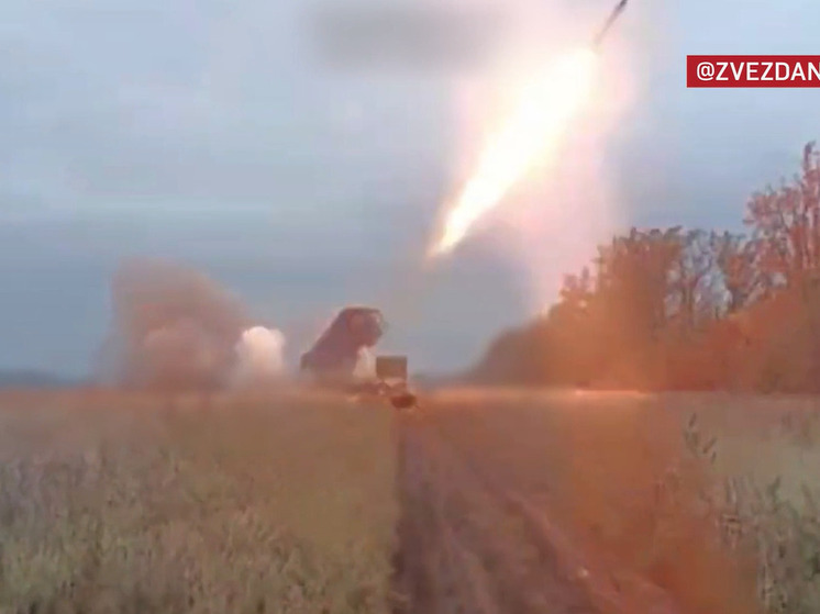 Русский «Солнцепек» сжег опорник ВСУ в Запорожской области