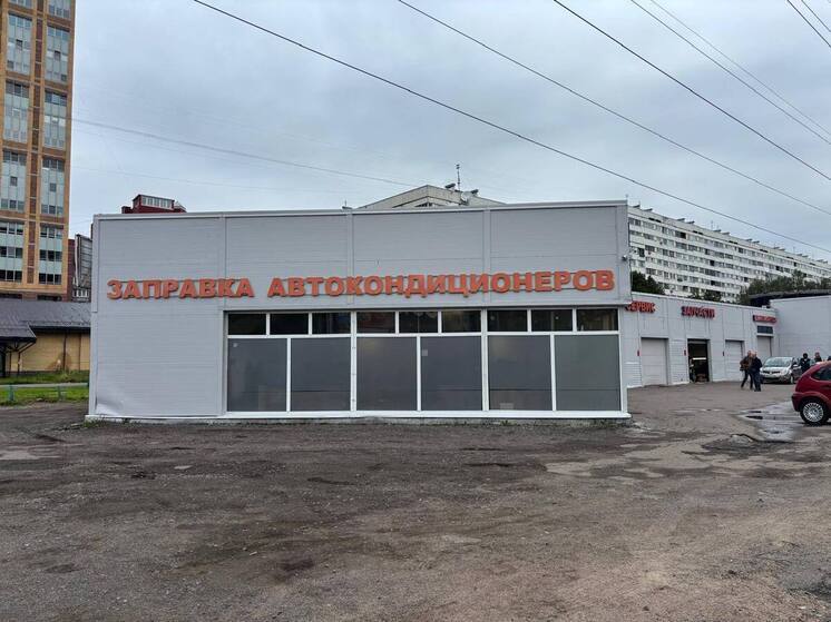 Незаконный автосервис демонтирован на проспекте Испытателей
