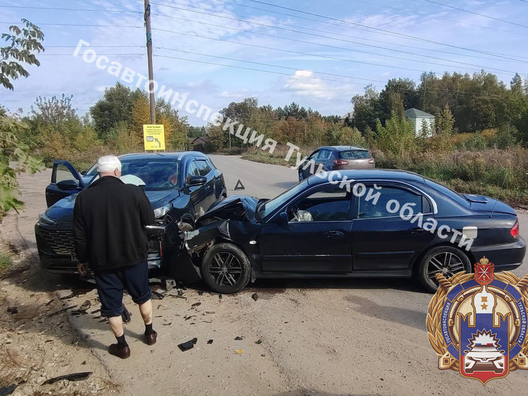Под Тулой в жестком ДТП Hyundai Sonata и Changan пострадал один человек