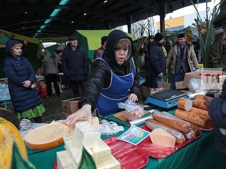 За 2 дня работы сельхозярмарок в Татарстане фермеры продали продуктов на 175 млн рублей