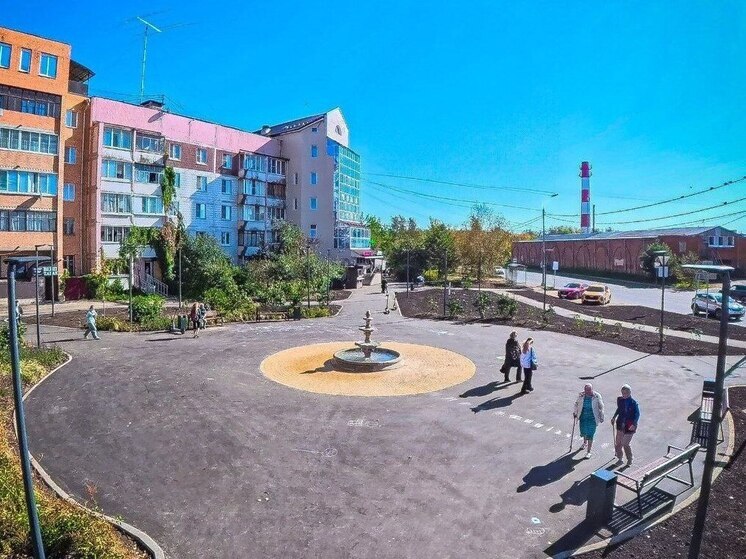 Работы по благоустройству пешеходной зоны в микрорайоне Ивановские дворики подходят к завершению