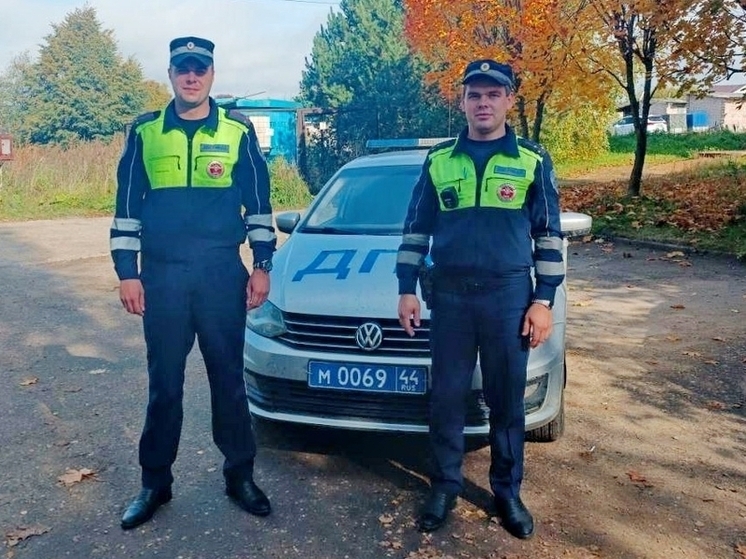 Костромские автоинспекторы помогли вывести заблудившихся грибников из леса