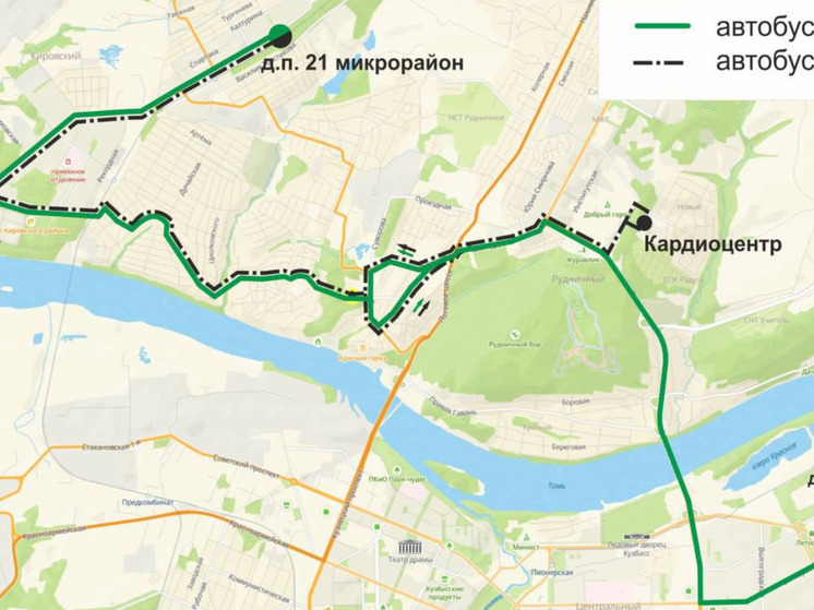  Маршрут №227 в Кемерово продлят до кардиоцентра