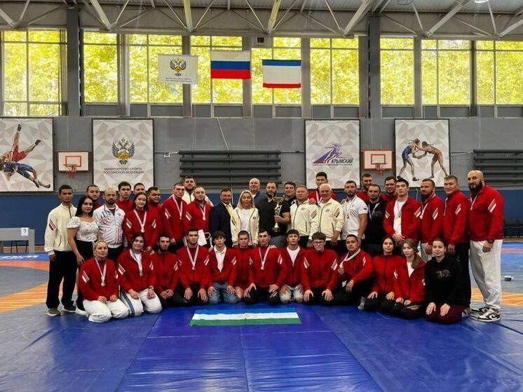 Башкортостан одержал победу на Кубке России по борьбе на поясах