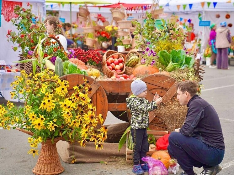 Картошка мешками, мясо килограммами: псковичи раскупили 65 тонн продуктов на юбилейной ярмарке