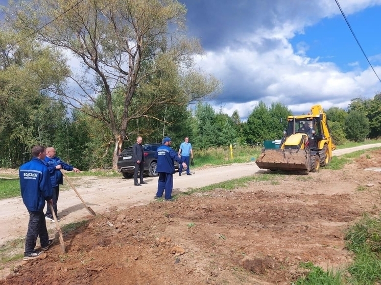 В Селивановском районе провели капремонт водопровода в Первомайском
