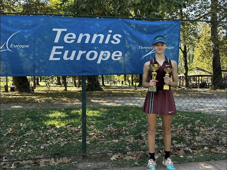 Теннисистка из Архангельска победила на турнире Tennis Europe