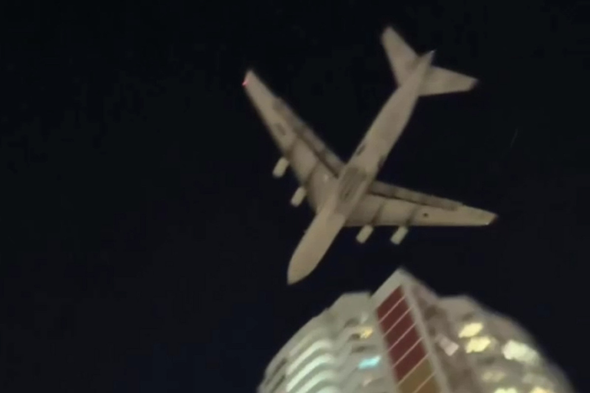 Ан124 снизился над жилыми домами в Новой Москве ради работы ПВО