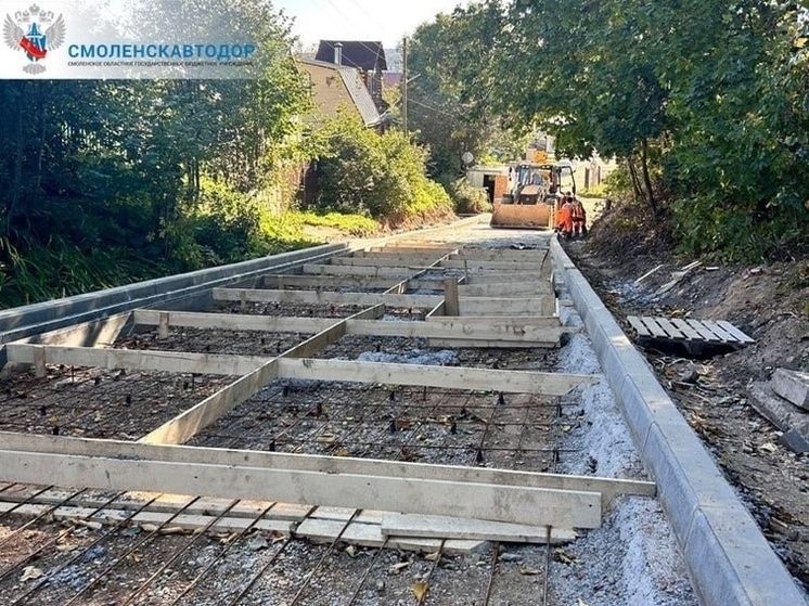 В Смоленске проходит капитальный ремонт улицы Толмачева