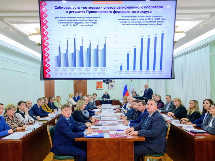 В 60 домах из 95 Марий Эл уже завершен капитальный ремонт