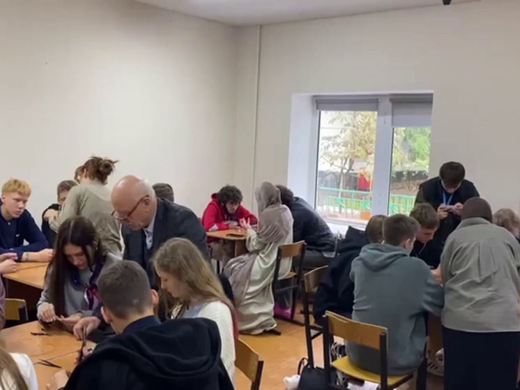 Дети из Запорожской области познакомились с дагестанскими ремёслами