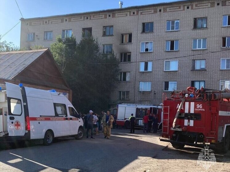 В Самарской области при пожаре в жилом доме погибли 2 мужчин 23 сентября