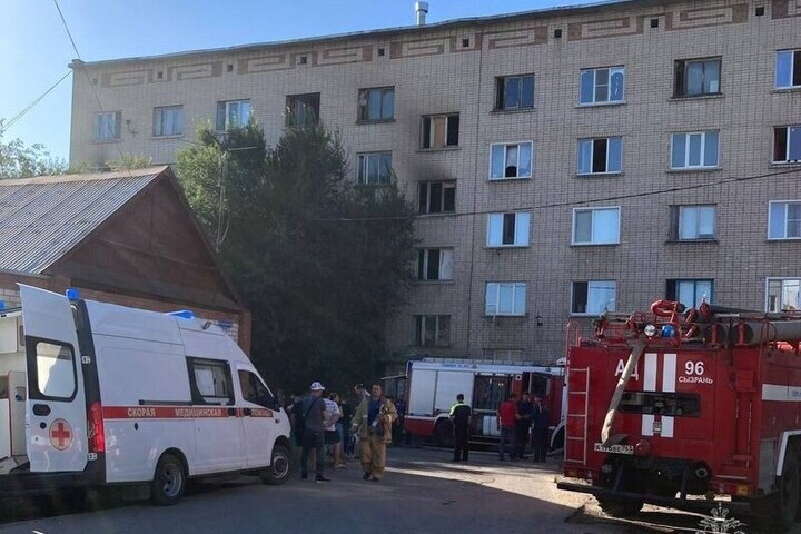 В Самарской области при пожаре в жилом доме погибли 2 мужчин 23 сентября