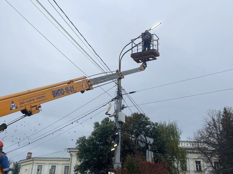 В «Россети Центр» - «Ярэнерго» рассказали, как в Ярославле обслуживают систему уличного освещения