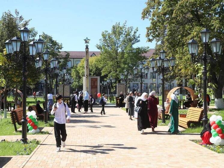 В Ингушетии открылся обновлённый парк Памяти и славы