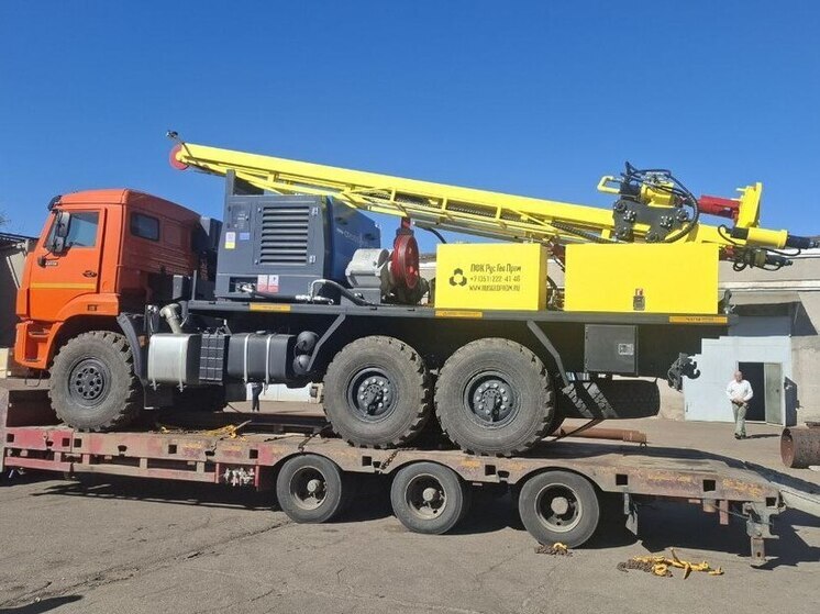 Новую буровую установку передали Енакиевскому филиалу предприятия «Вода Донбасса»