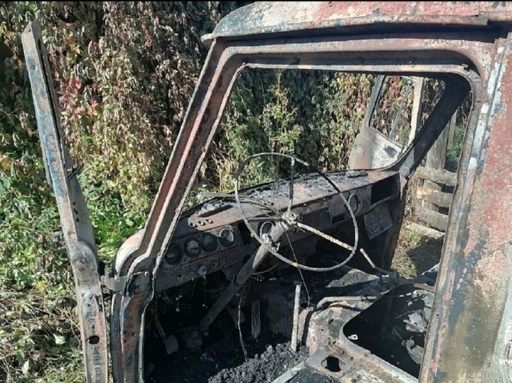 «Решили поиграть зажигалкой»: в Горно-Алтайске двое детей сожгли автомобиль