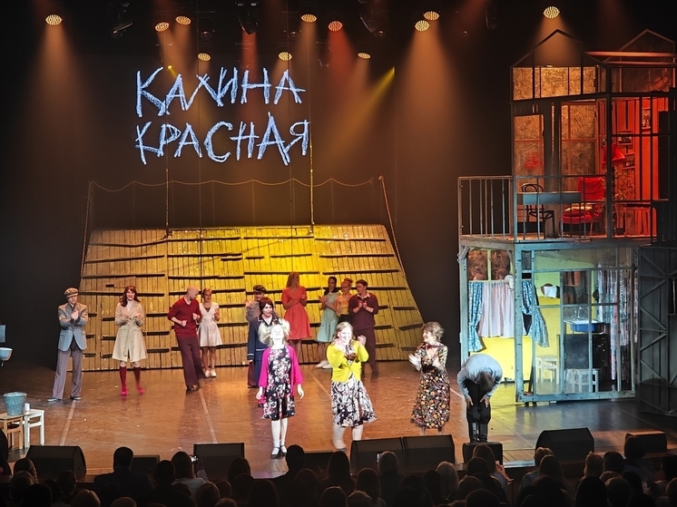 Полный зал собрал спектакль «Калина Красная» с Надеждой Бабкиной в Вологде