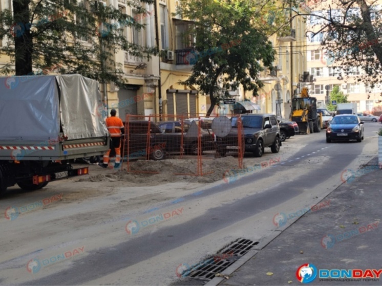 «Портал в подземелье», открывшийся под краном на Суворова, засыпали в Ростове