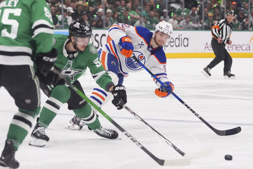 Василий Подколзин продлил контракт с командой Макдэвида «Эдмонтоном»