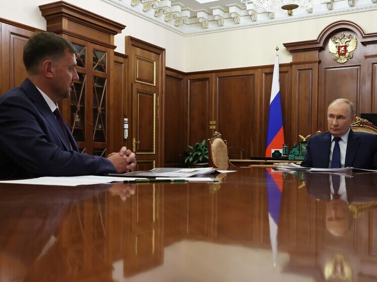 Губернатор Запорожской области Евгений Балицкий представил Президенту России Владимиру Путину детальный отчет о социально-экономическом развитии региона