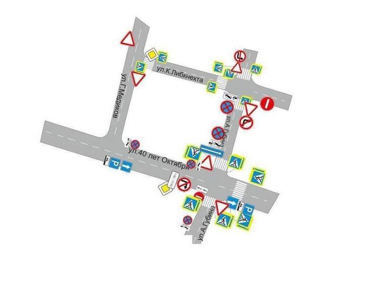 В Кисловодске изменилась схема движения на двух улицах