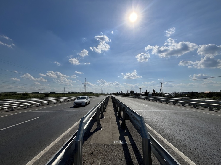 В Самарской области завершен капремонт моста через реку Малая Черная