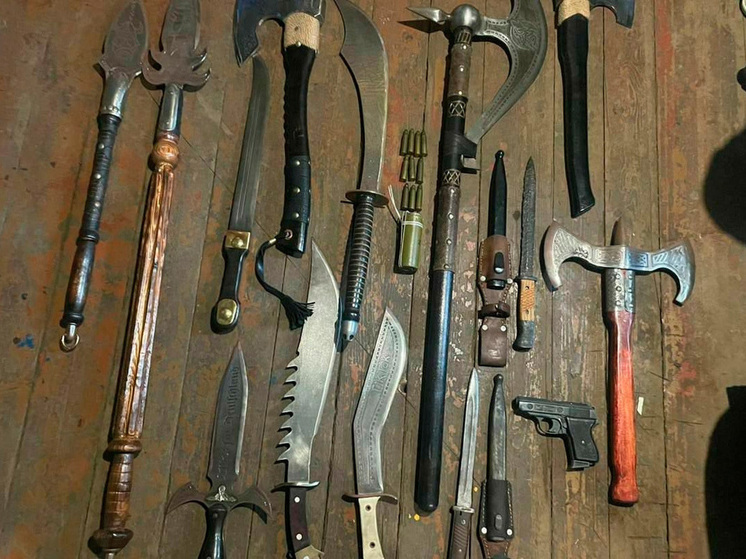 Липчан напоролся на 240 часов обязательных работ за изготовление холодного оружия