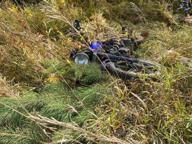 Мотоциклист без прав погиб в ночном ДТП в Иланском районе Красноярского края