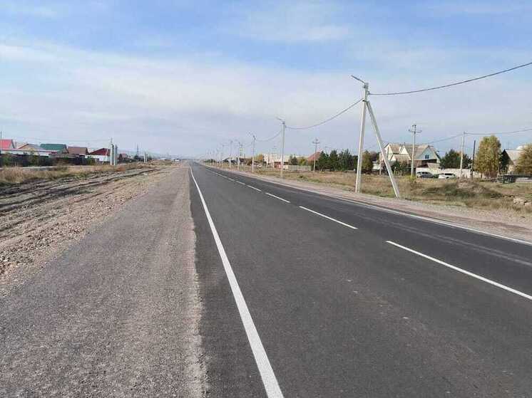 В Хакасии завершили капремонт соединяющей Белый Яр, Бею и Аскиз дороги