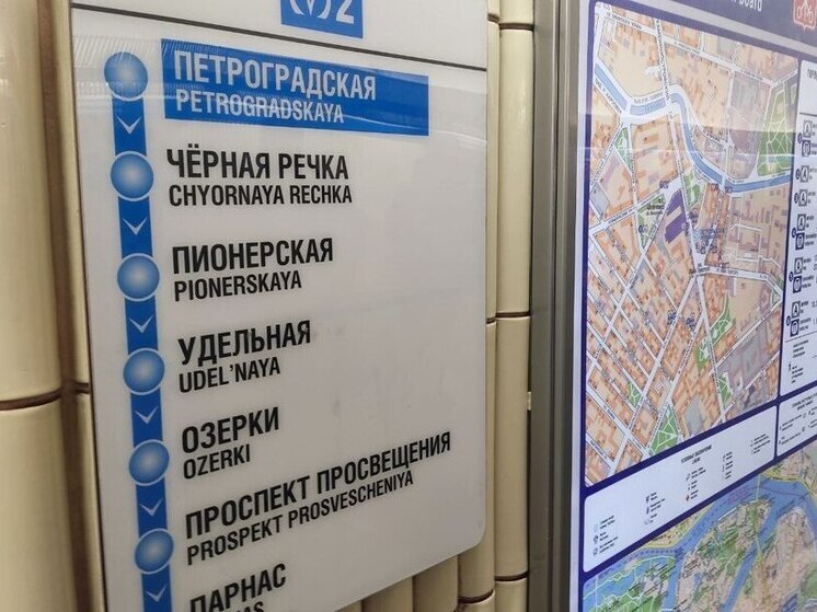 Завершились ремонтные работы станционных дверей на «Петроградской»