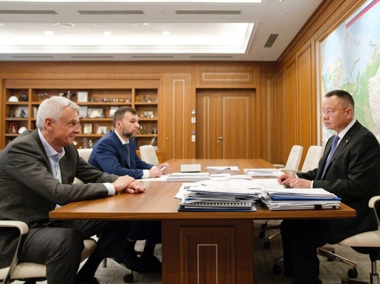 Иреку Файзуллину доложили о работе Магаданской области в ДНР