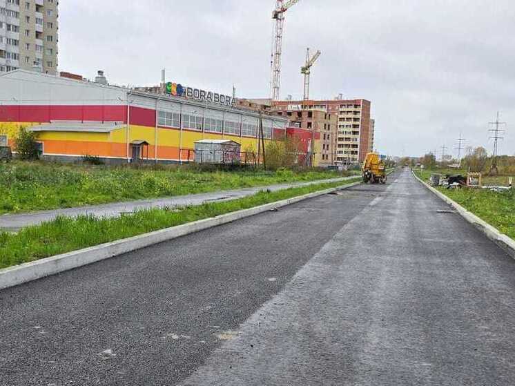 На Карпогорской улице в Архангельске продолжается стройка