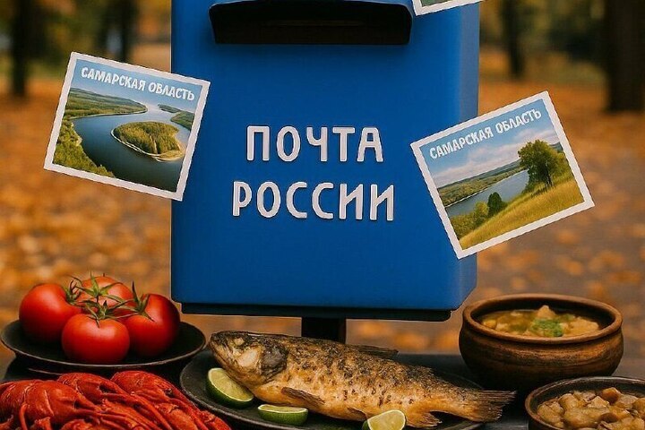 Почта России доставит открытки с первого гастрофестиваля в Самаре