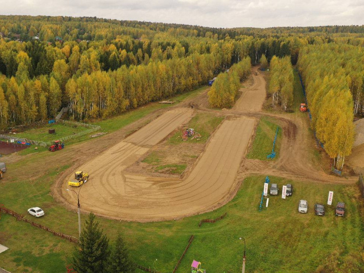 Началось строительство лыжероллерной трассы на лыжной базе «Прикамье»