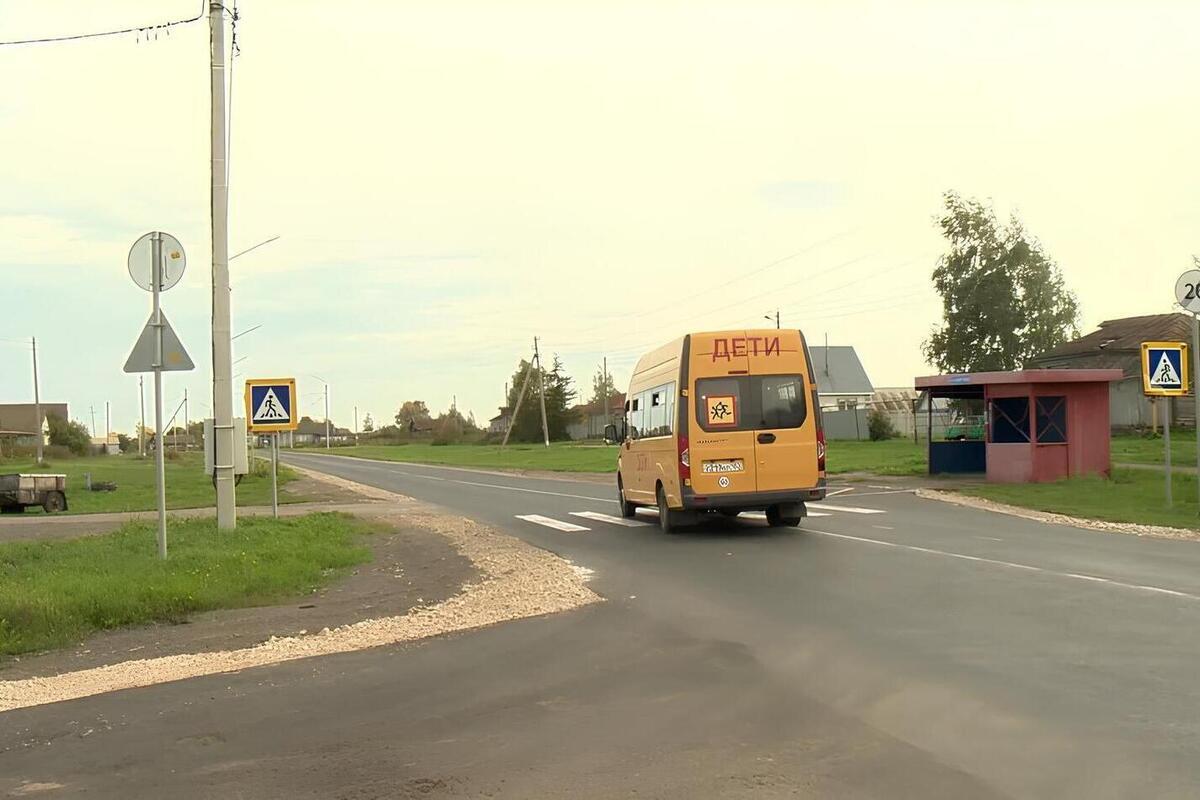 Ремонт дороги Гагино - Большое Болдино - Салганы завершен