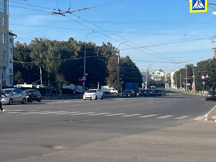 В центре Орла 27 сентября ограничат движение транспорта