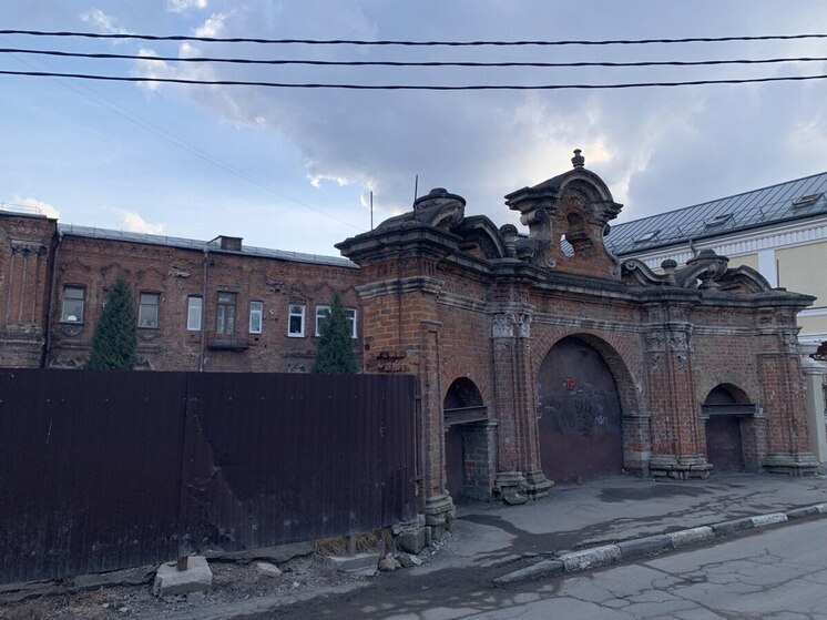 В Туле Ломовским воротам вернут исторический вид к 2026 году