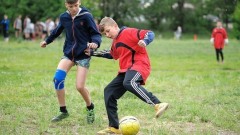 Юные футболисты Энергетика получили новое обмундирование