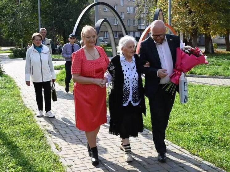 Жительница Копейска отпраздновала столетний юбилей