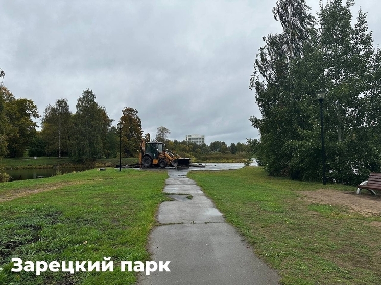 Почти тридцать фонарей появятся в парке в центре Петрозаводска