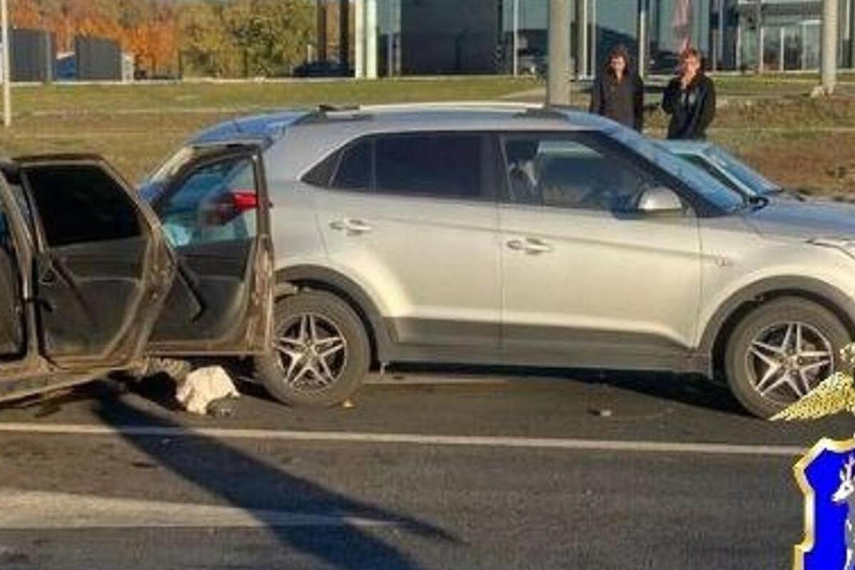 В Самаре на Московском шоссе произошло массовое ДТП с участием 4 автомобилей