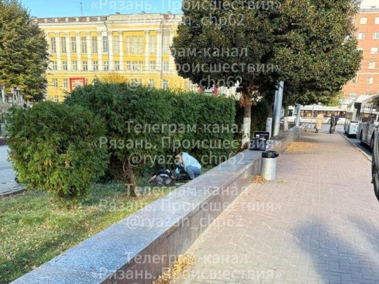 В центре Рязани нашли труп